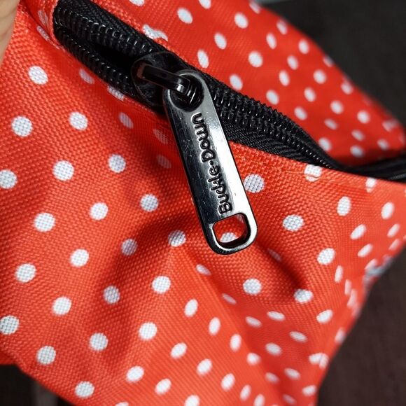 Buckle-Down Disney Fanny Pack - MINNIE MOUSE Polka Dots Red White Black - Picture 6 of 7